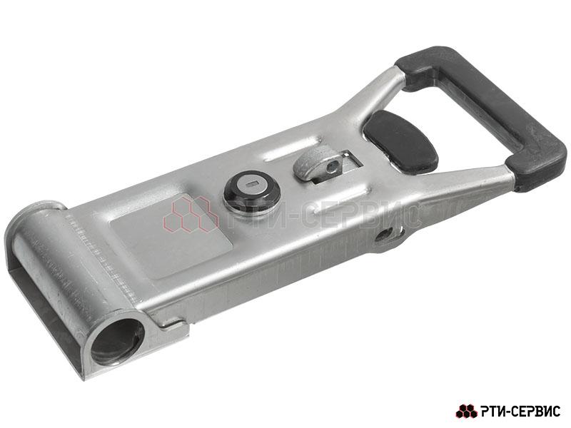Запор штанговый Ø27 Zn ручка Push Light с ключом - фото 2