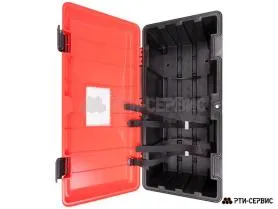 Пластиковый пенал для огнетушителя (640х310х250мм). Крепление: текстильное  - фото 1