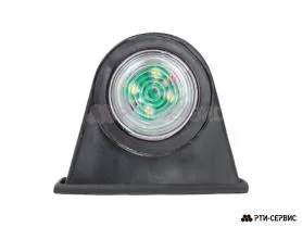 Фонарь габаритный с кронштейном LED (красный/белый) 24V (E-103) - фото 3