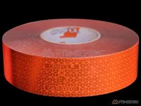 Лента светоотражающая ORALITE VC 104+ красная (12.5 м)