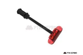 Фонарь габаритный LED 12V, красный, с проводом дл.0,2 м и электрическим быстросоединением типа QS150